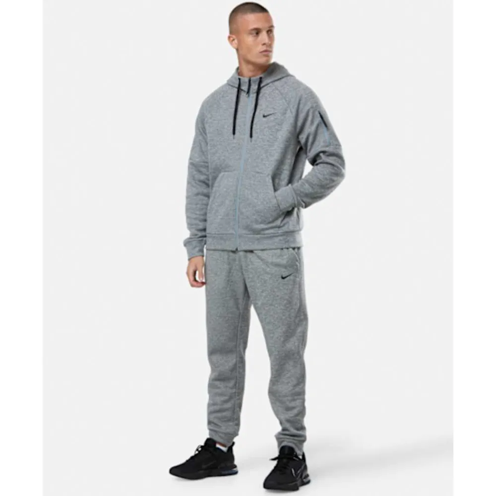 Best Nike Mens Therma Fleece Taper Pants Grey