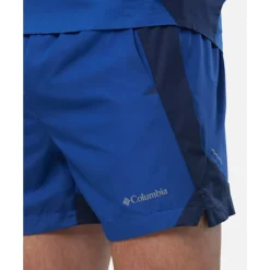 Hot Columbia Mens Three Pitch Shorts Blue