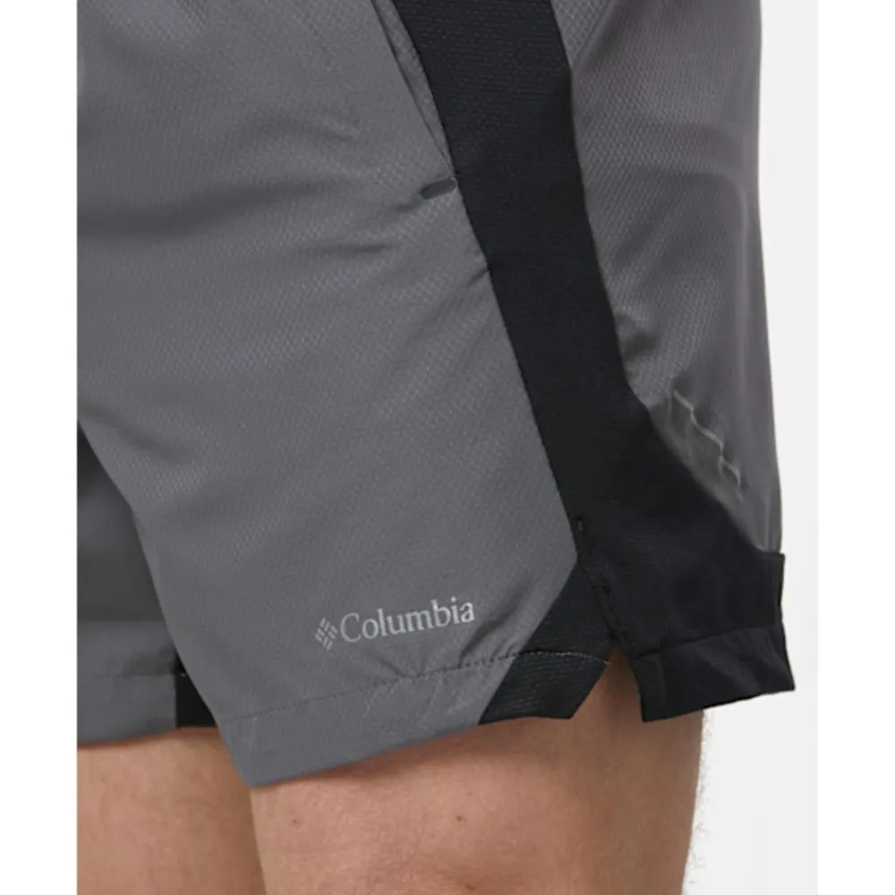 Discount Columbia Mens Three Pitch Shorts Grey