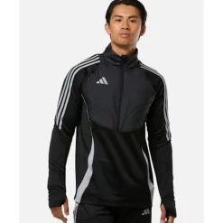 Discount adidas Mens Tiro24 Half Zip Top Black