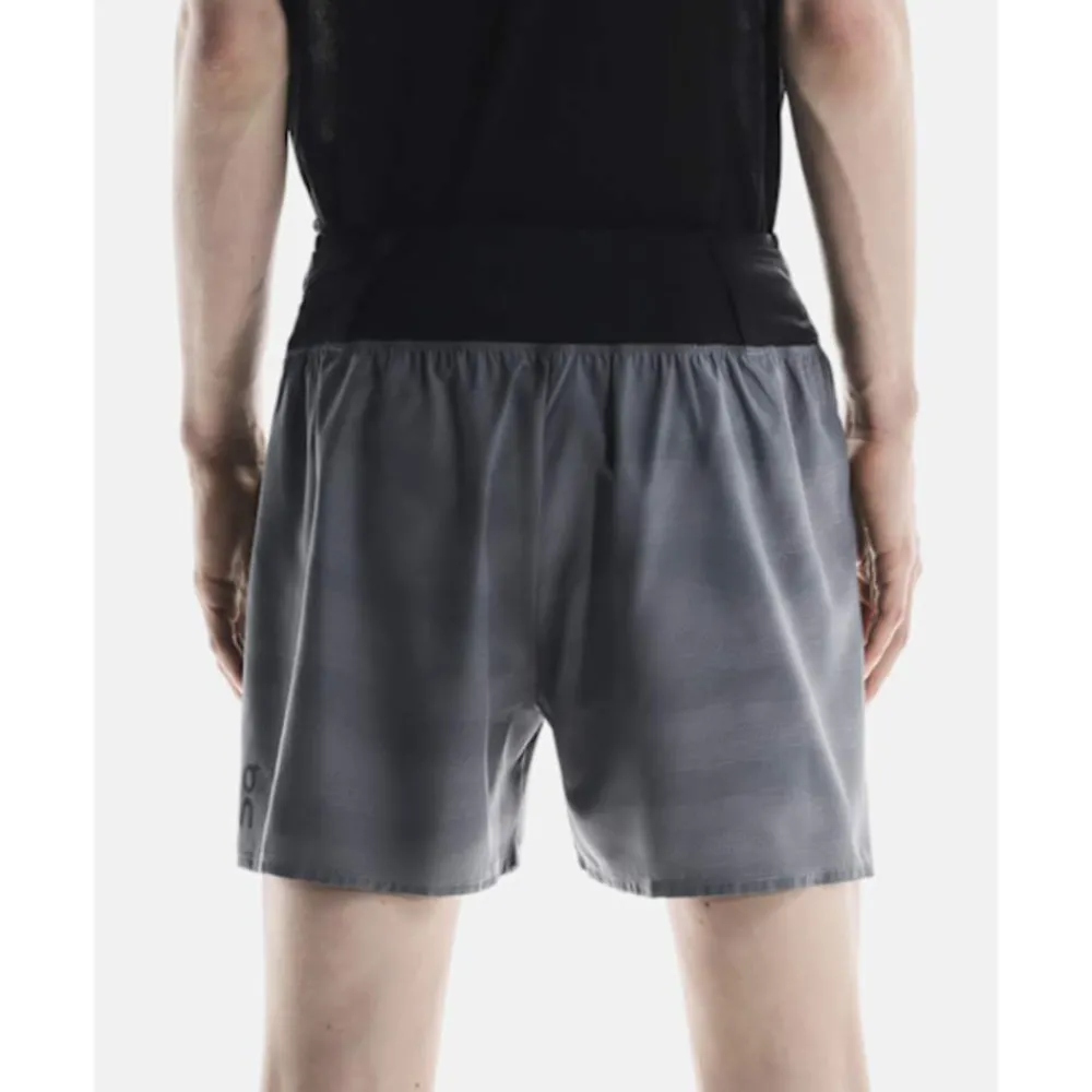 Outlet On Mens Trail Run Short Grey