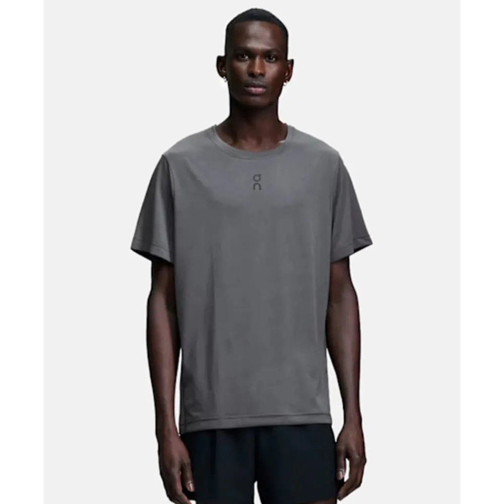 Fashion On Mens Trail Run T-Shirt Grey