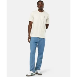 Hot adidas Originals Mens Trefoil Essentials T-Shirt Cream