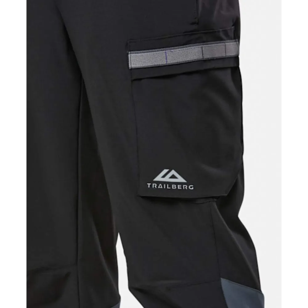New Trailberg Mens Triathlon Woven Pant Black