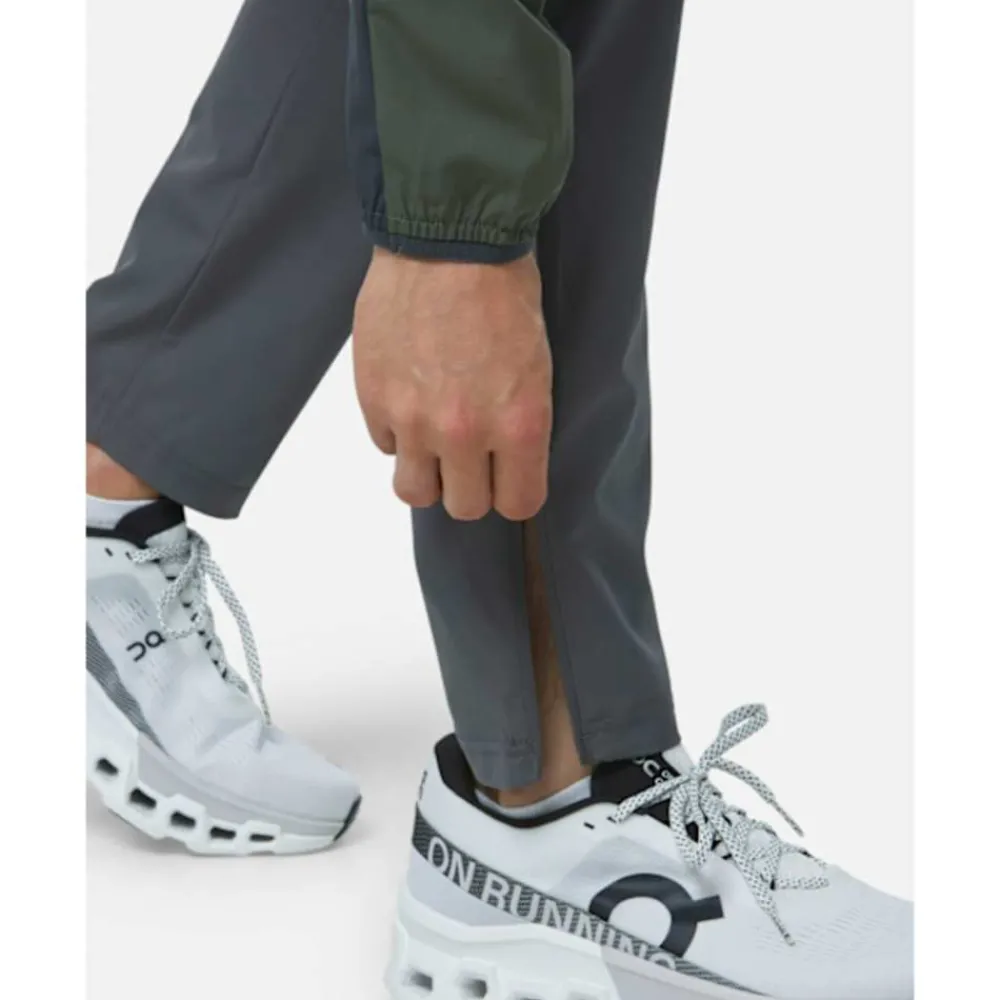 New Trailberg Mens Tricolour Woven Pant Grey