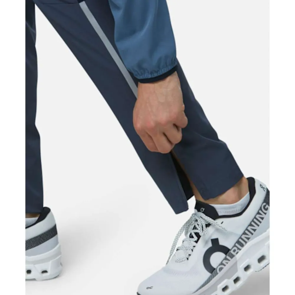 New Trailberg Mens Tricolour Woven Pant Blue