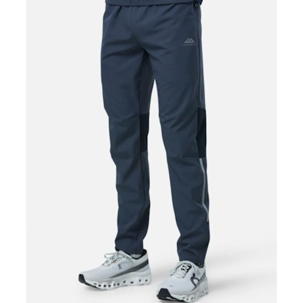New Trailberg Mens Tricolour Woven Pant Blue