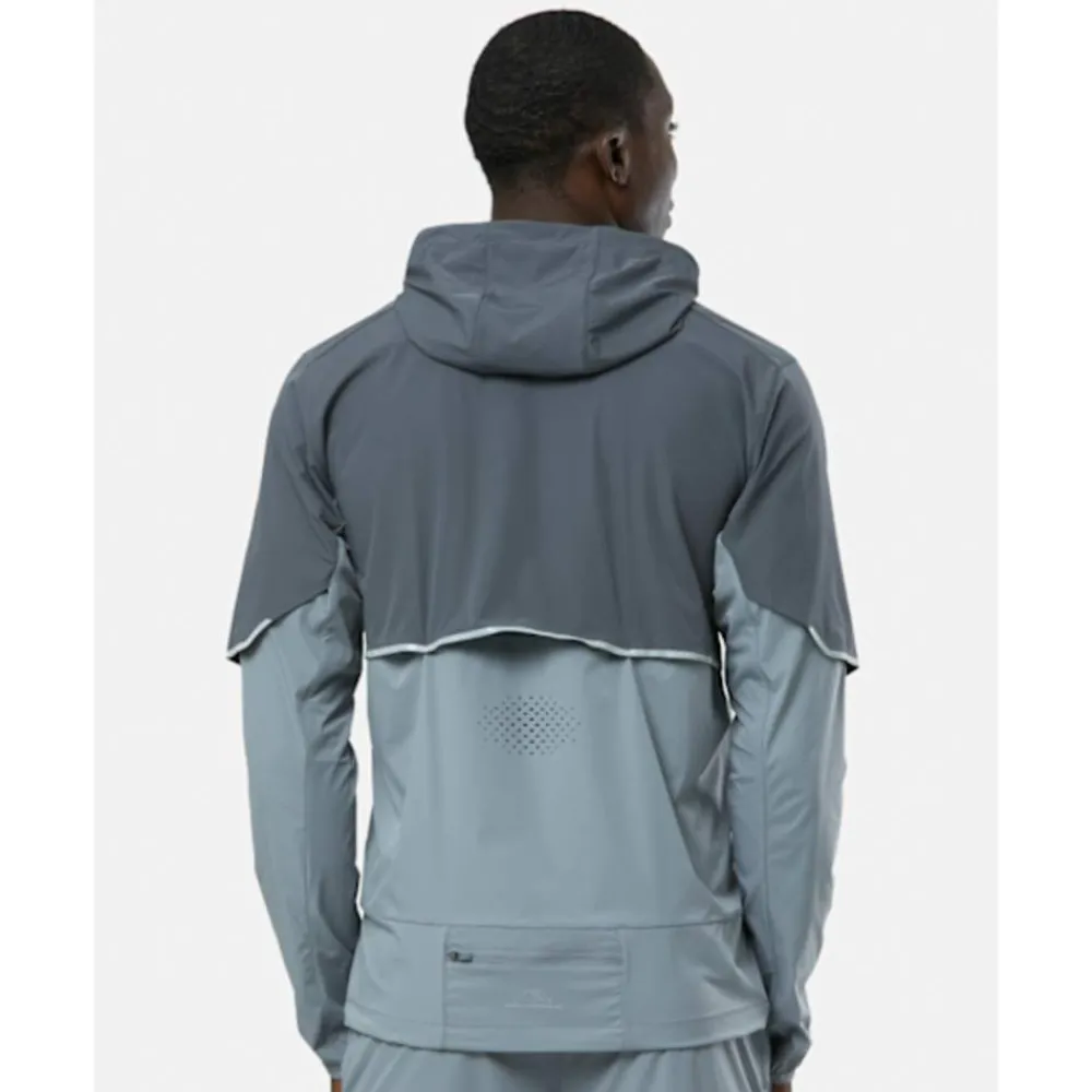 Sale Monterrain Mens Vent Woven Running Full Zip Jacket Grey
