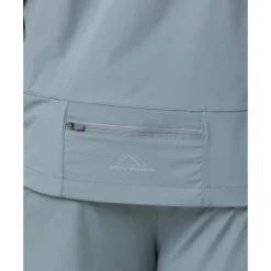 Sale Monterrain Mens Vent Woven Running Full Zip Jacket Grey