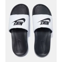 New Nike Mens Victori One Slides White