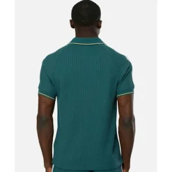 Outlet adidas Originals Mens Waffle Polo T-Shirt Green