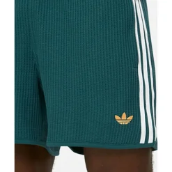 Discount adidas Originals Mens Waffle Sprinter Shorts Green