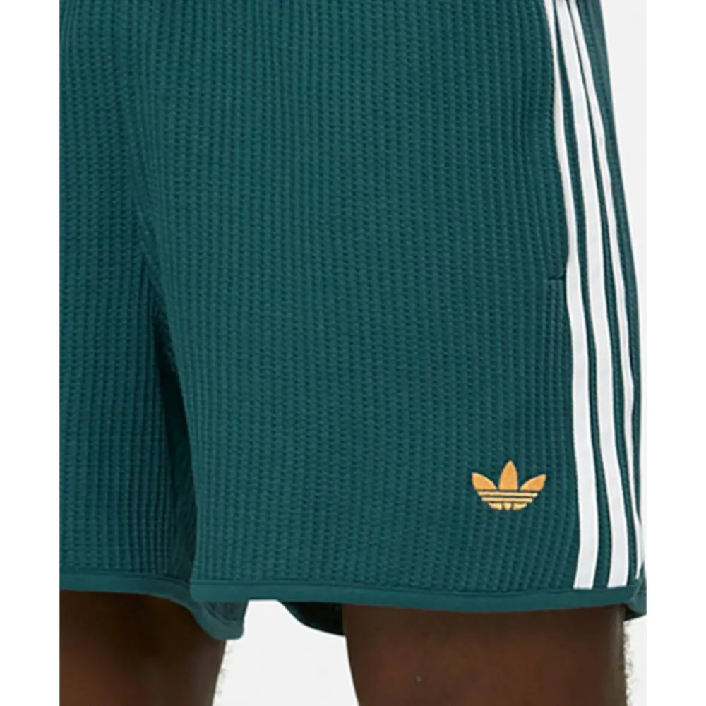 Discount adidas Originals Mens Waffle Sprinter Shorts Green