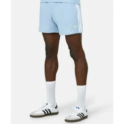Fashion adidas Originals Mens Waffle Sprinter Shorts Blue