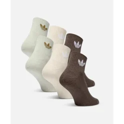 Outlet adidas Originals Mid Ankle 6 Pack Socks Assorted