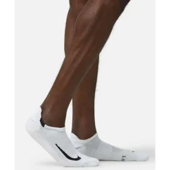 Hot Nike Multiplier Running No Show Socks 2pk White