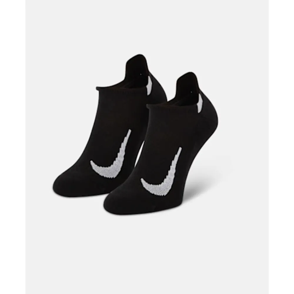 Best Nike Multiplier Running No Show Socks 2pk Black