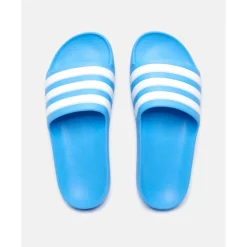 Hot adidas Originals Older Kids Adilette Aqua Slides Blue