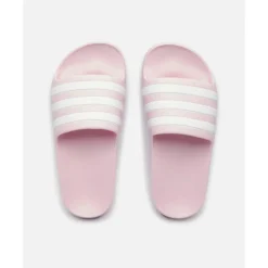 New adidas Originals Older Kids Adilette Aqua Slides Pink