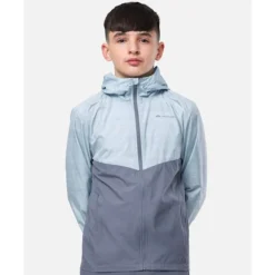 Outlet Monterrain Older Kids Bolt 2.0 Space Dye Windbreaker Grey