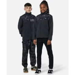 Sale adidas Originals Older Kids Camo Fleece Hoodie Grey