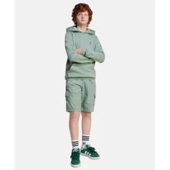 New adidas Originals Older Kids Cargo Shorts Green