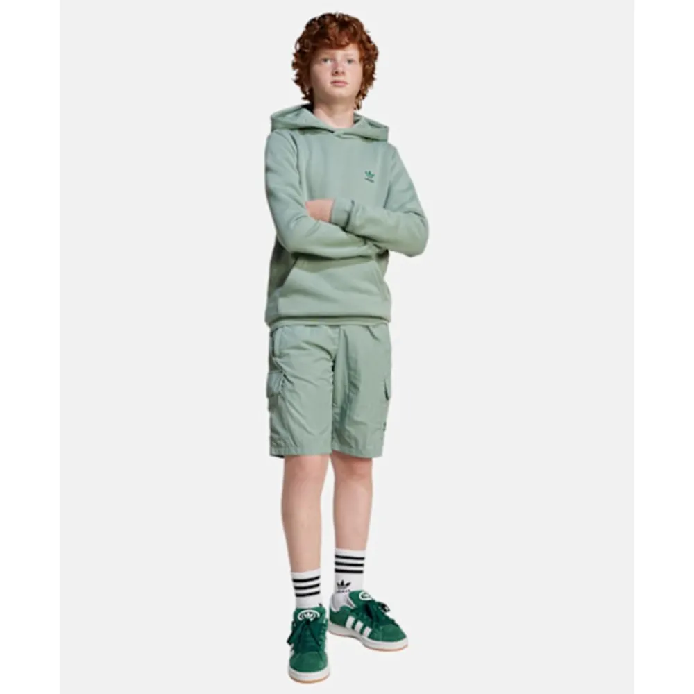 New adidas Originals Older Kids Cargo Shorts Green