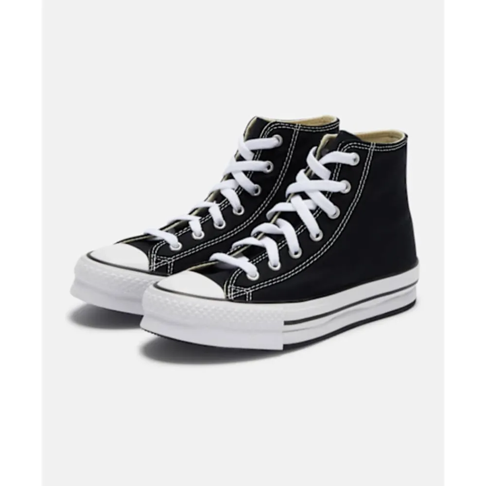 Sale Converse Older Kids Chuck Taylor All Star Eva Lift Platform Black