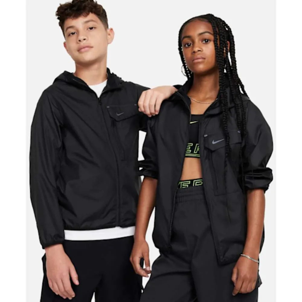 Clearance Nike Older Kids City Utility Jacket Black