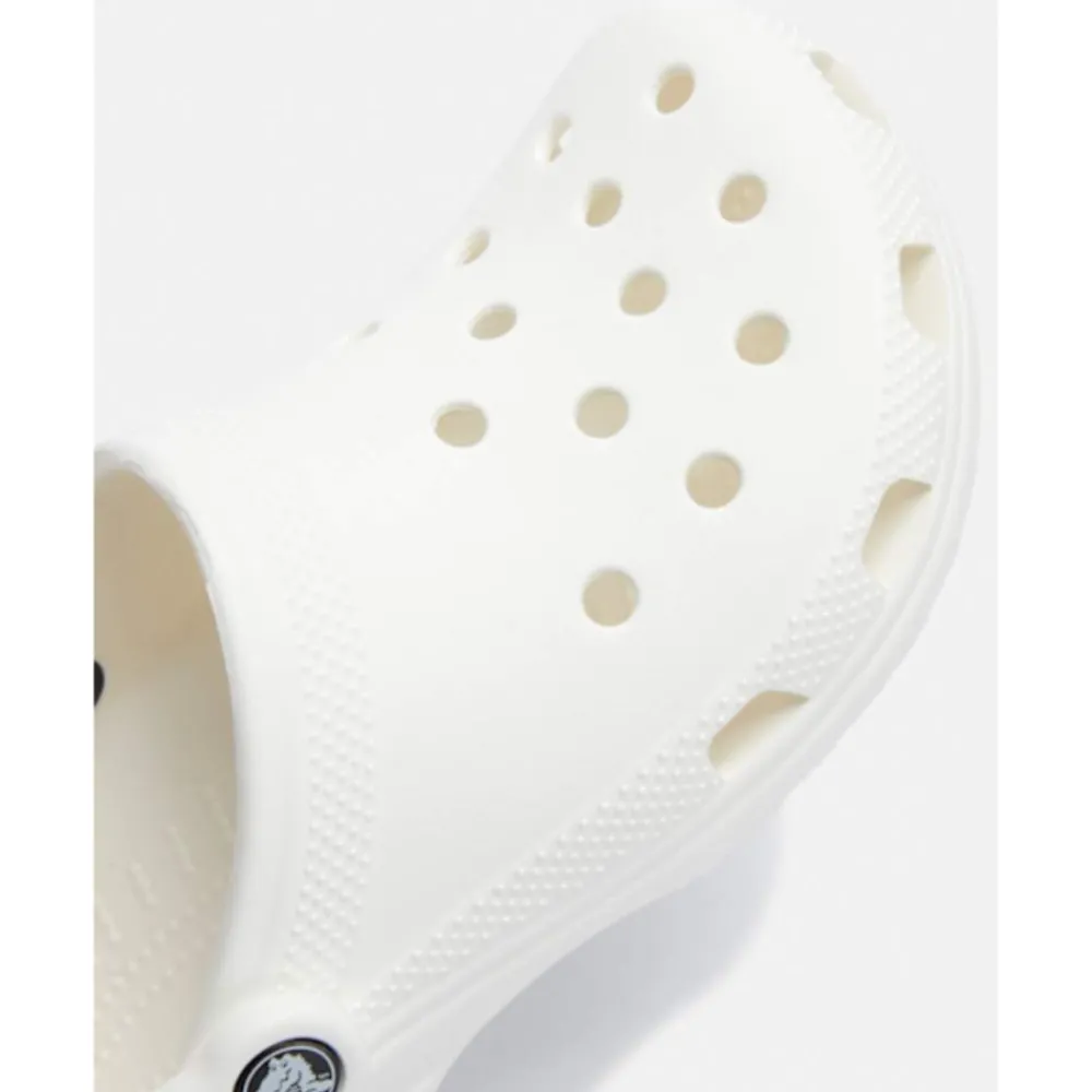 Fashion Crocs Older Kids Classic Clog White