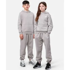 New Nike Older Kids Club Fleece Pants Grey