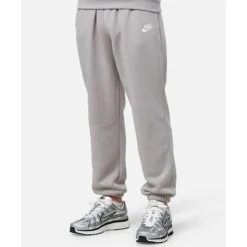 New Nike Older Kids Club Fleece Pants Grey