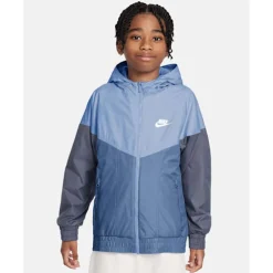 Clearance Nike Older Kids Club Jacket Blue