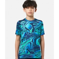 Fashion Monterrain Older Kids Cosmo T-Shirt Navy