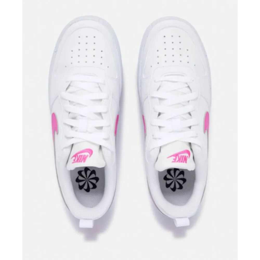 Sale Nike Older Kids Court Borough Low Recraft White