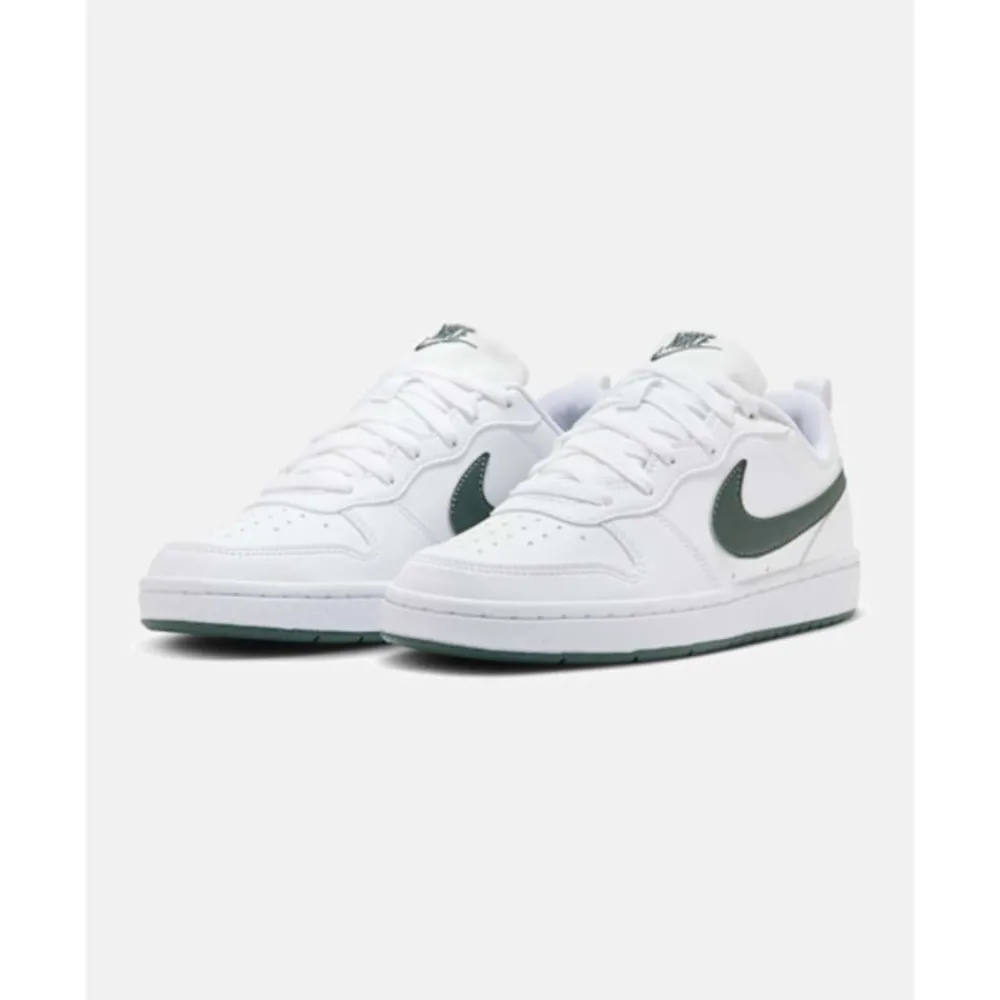 Discount Nike Older Kids Court Borough Low Recraft Green