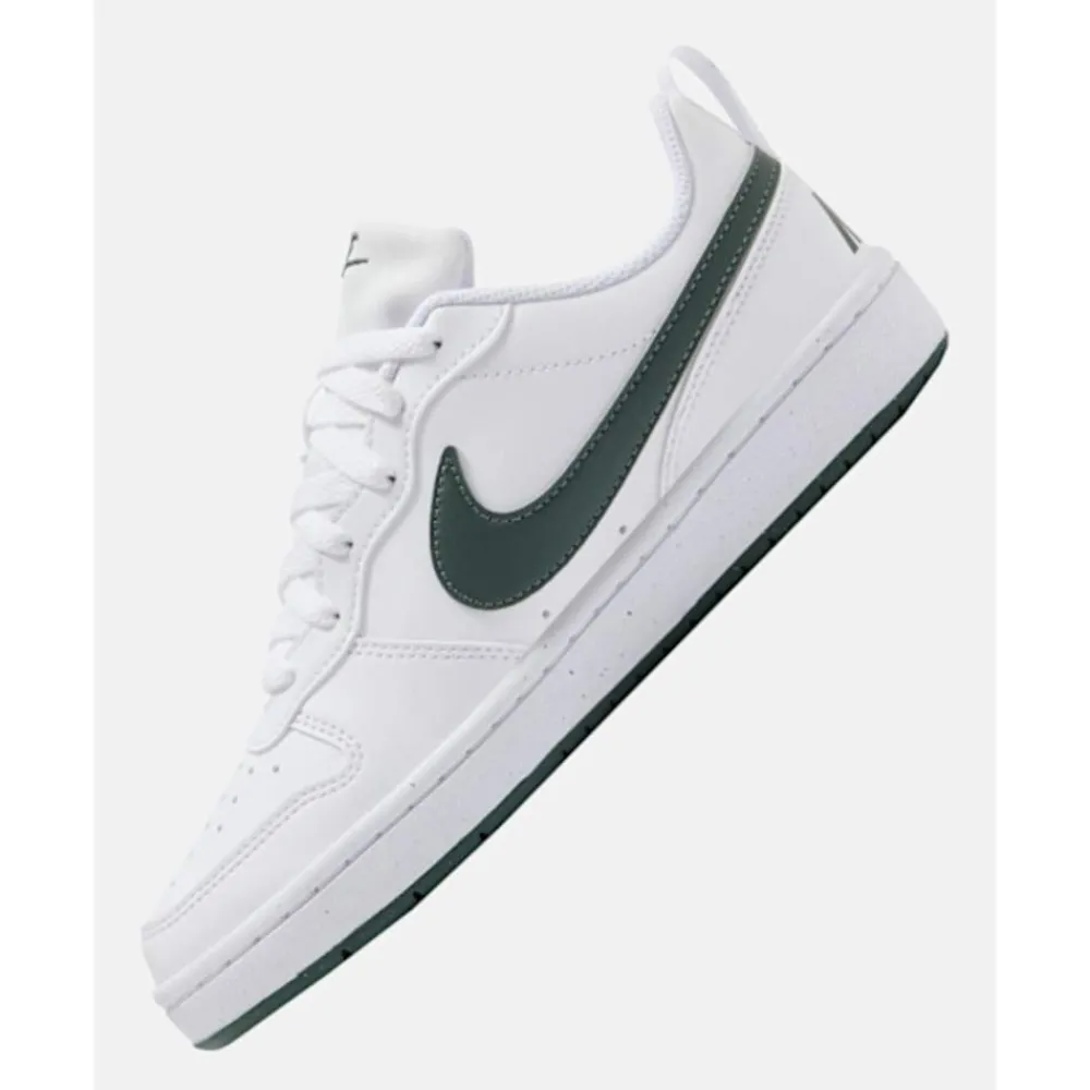Discount Nike Older Kids Court Borough Low Recraft Green