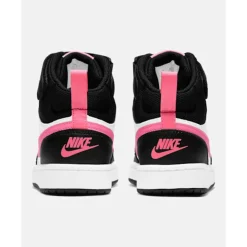 Discount Nike Older Kids Court Borough Mid 2 Black