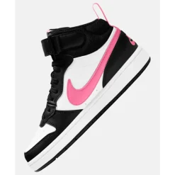 Discount Nike Older Kids Court Borough Mid 2 Black