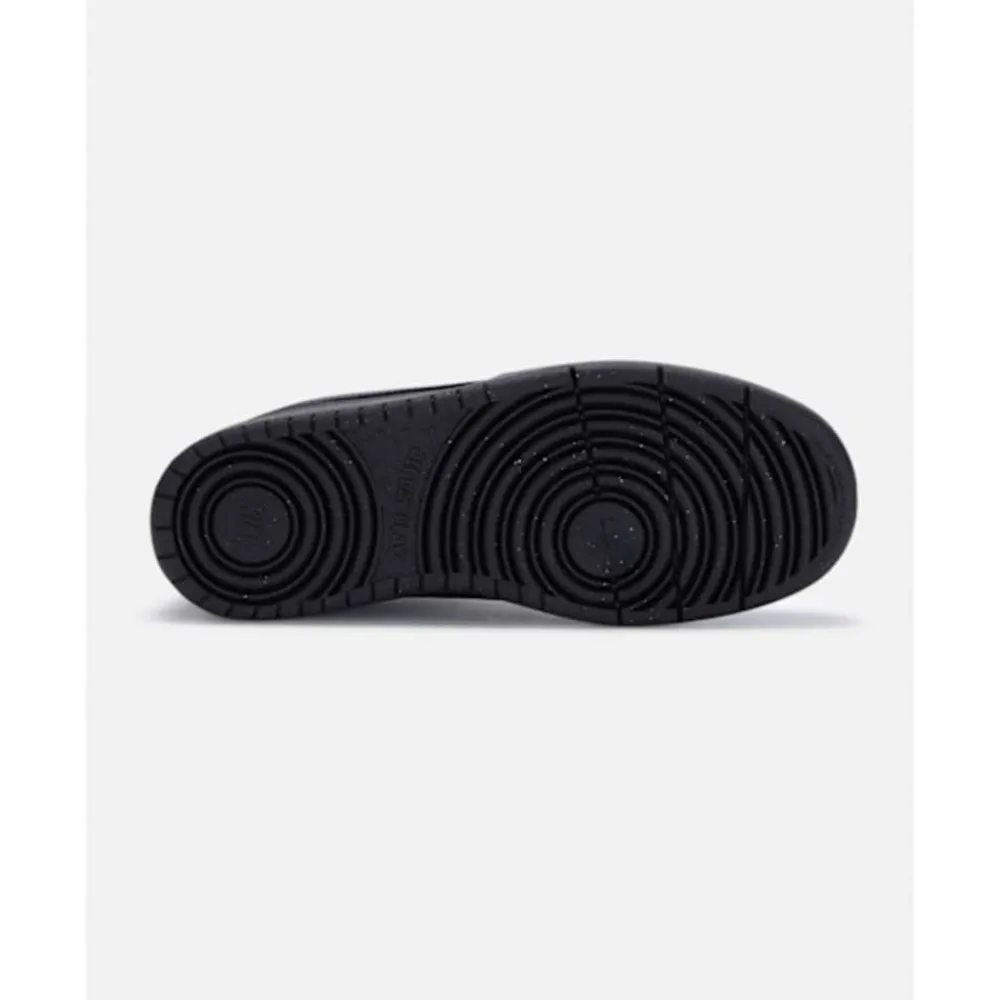 New Nike Older Kids Court Borough Low Recraft Black