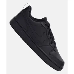 New Nike Older Kids Court Borough Low Recraft Black