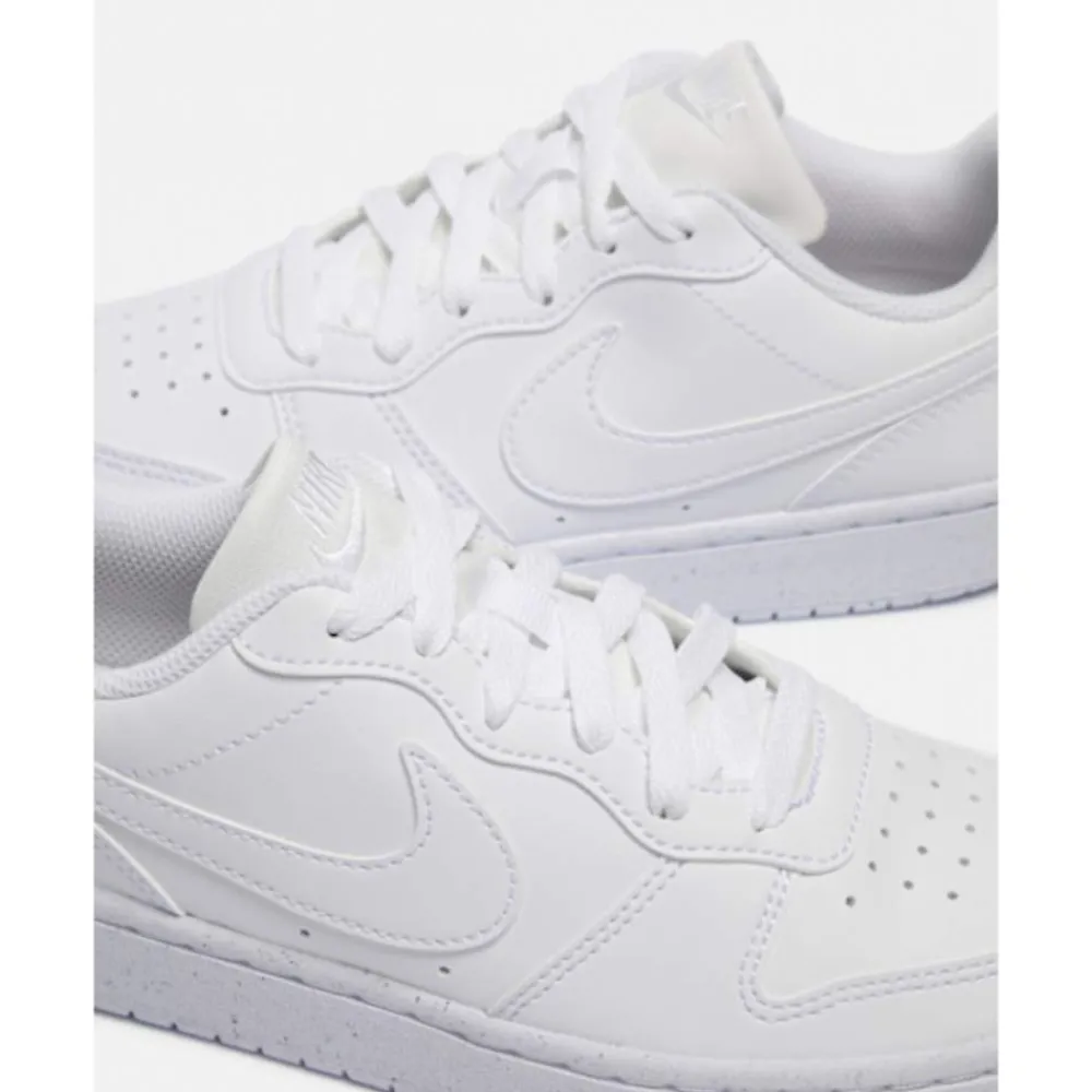 Hot Nike Older Kids Court Borough Low Recraft White