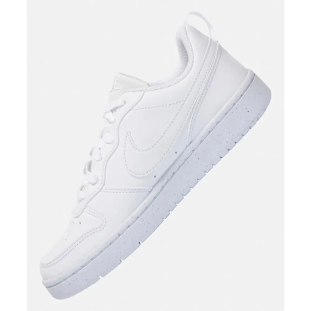 Hot Nike Older Kids Court Borough Low Recraft White