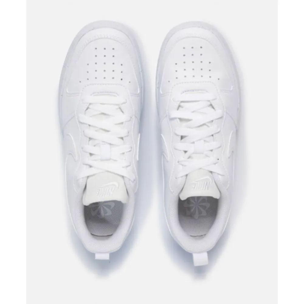 Hot Nike Older Kids Court Borough Low Recraft White