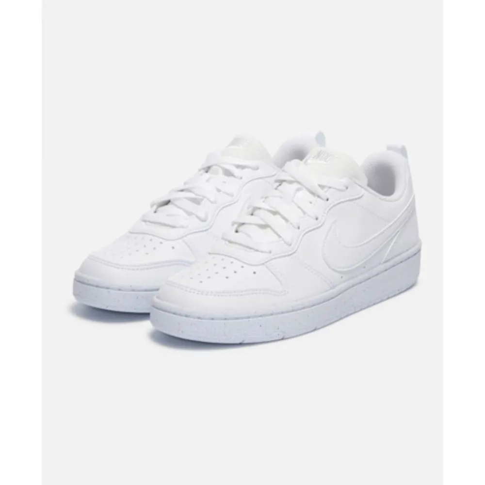 Hot Nike Older Kids Court Borough Low Recraft White