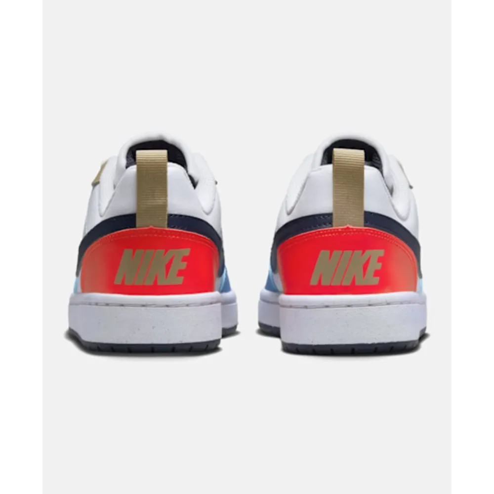 Online Nike Older Kids Court Borough Low Recraft White