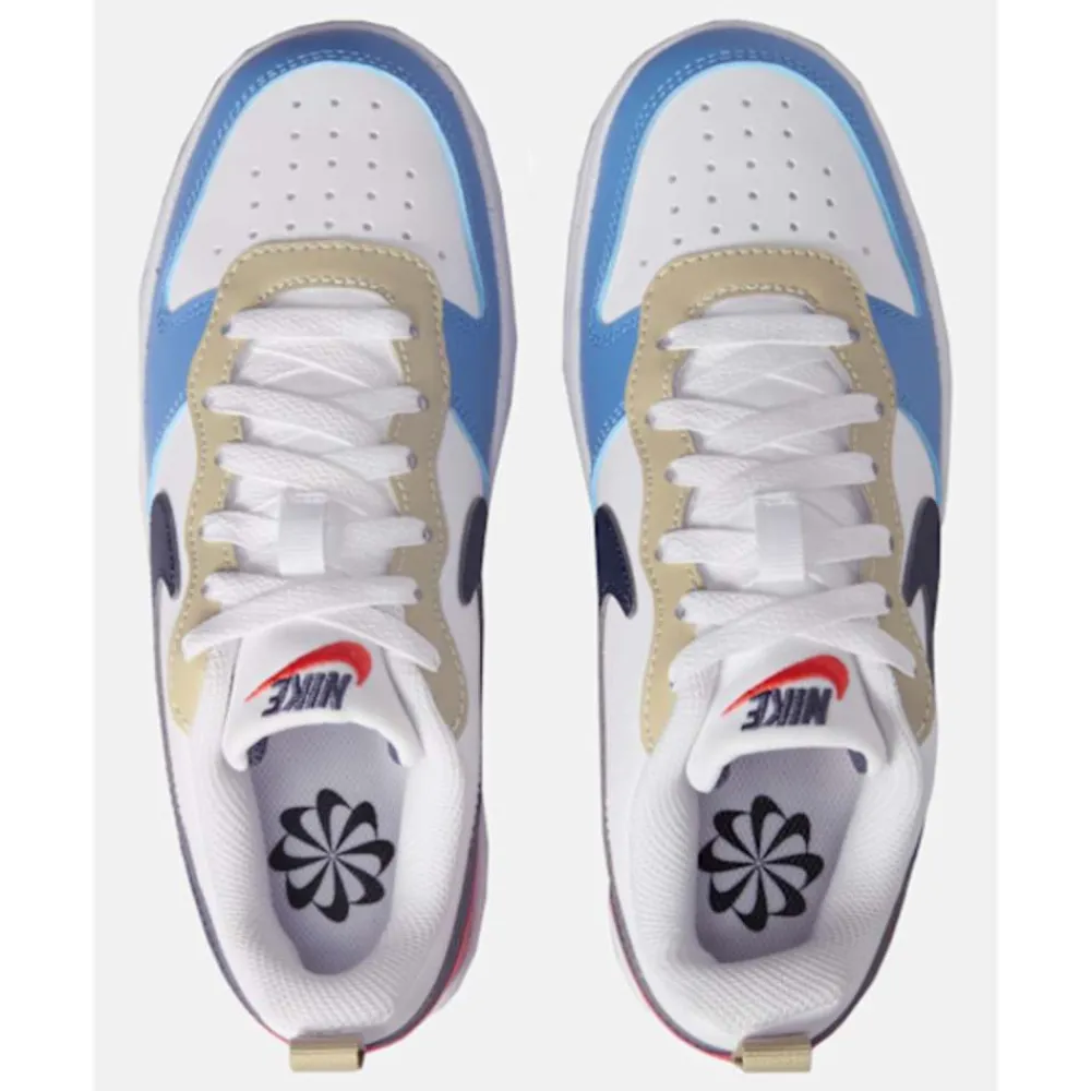 Online Nike Older Kids Court Borough Low Recraft White