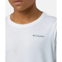 Online Columbia Older Kids Dobson T-Shirt White