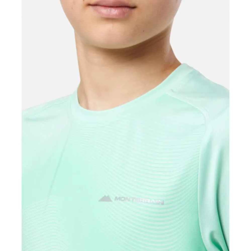Clearance Monterrain Older Kids Endurance T-Shirt Green