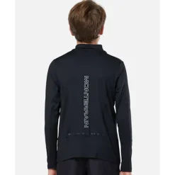 Sale Monterrain Older Kids Fluxar Half Zip Top Black